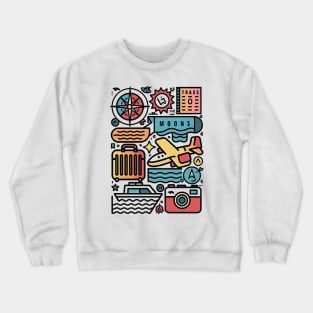 TRAVEL AND TOURISM Crewneck Sweatshirt